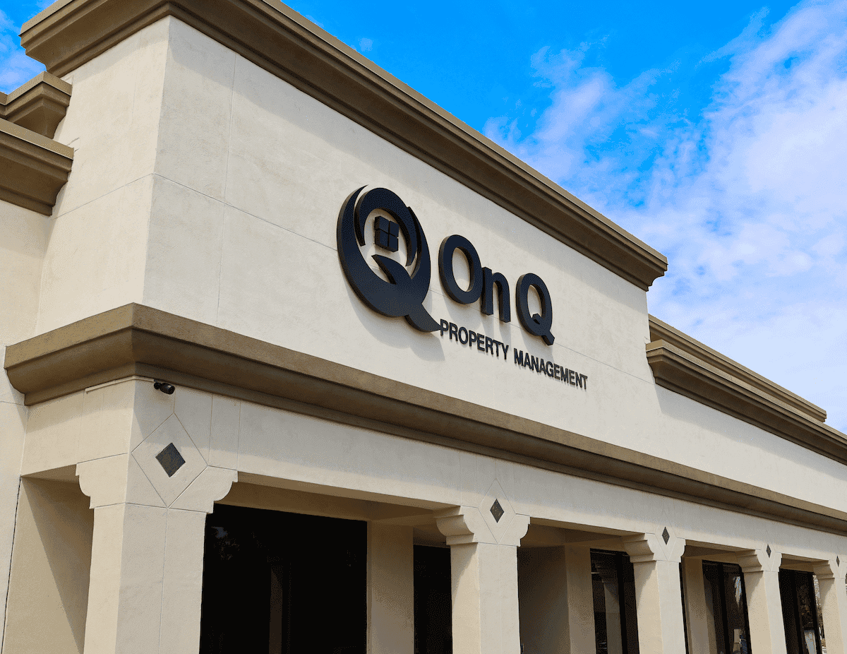 On Q Property Management office in Gilbert, Arizona