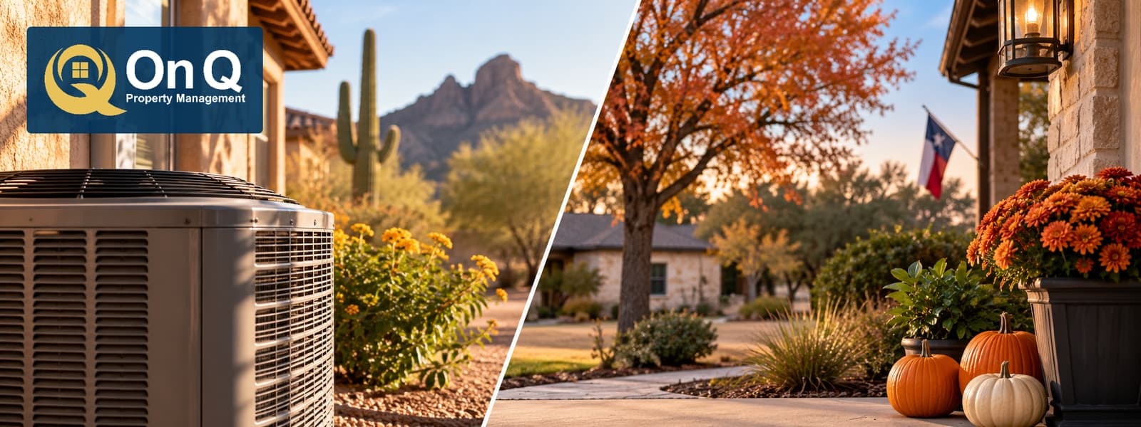 Fall Maintenance for Arizona and Texas Rental Homes: A Guide for Both Residents and Homeowners